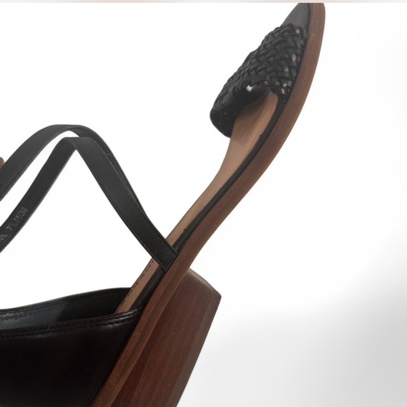 Lucky Brand Gladiator Woven ankle strap Skippir Heeled Sandal size 7.5 - Picture 4 of 8